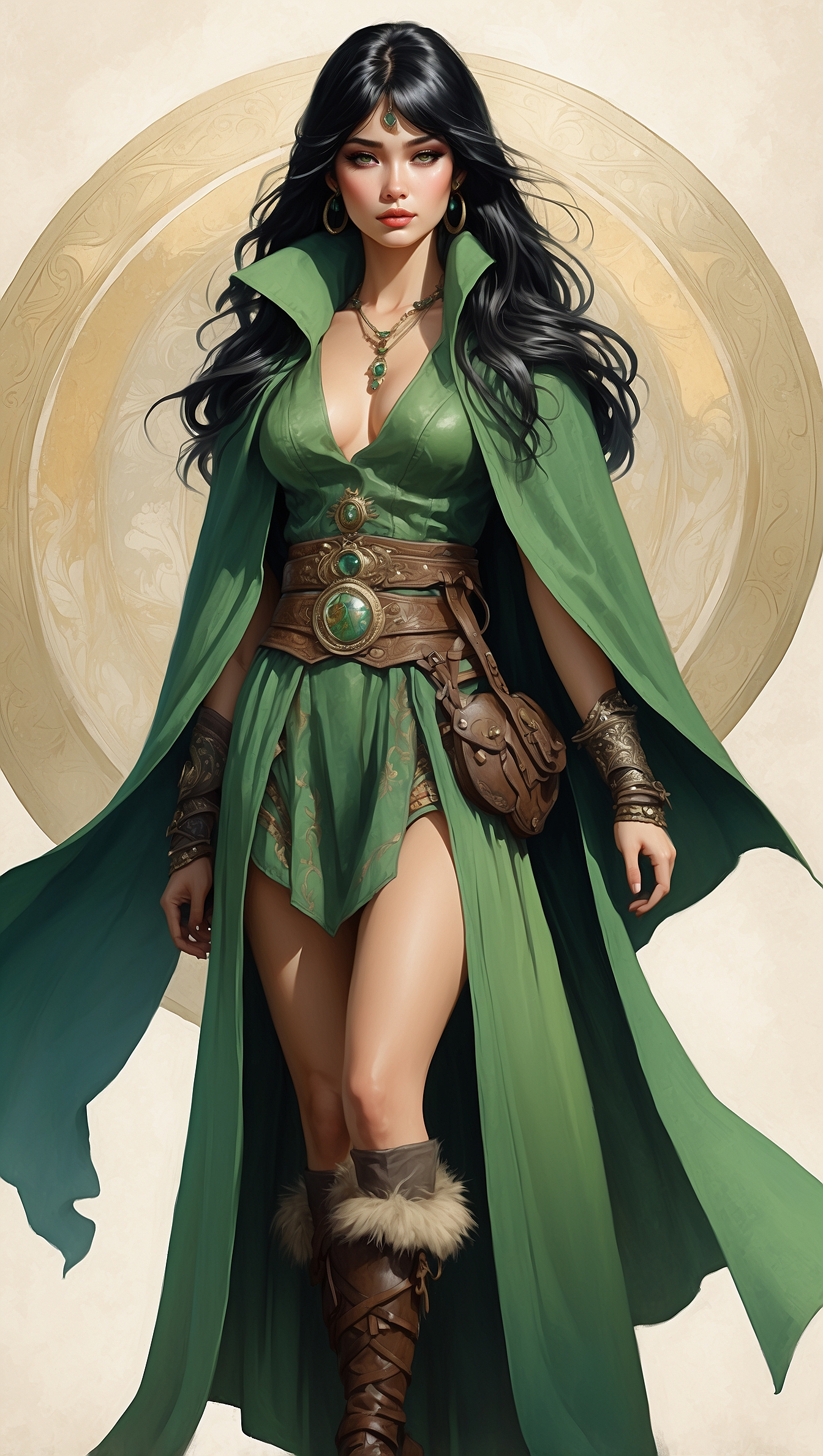Wallpaper gallery of fantasy druidess character concept for dnd and other rpg ideas.