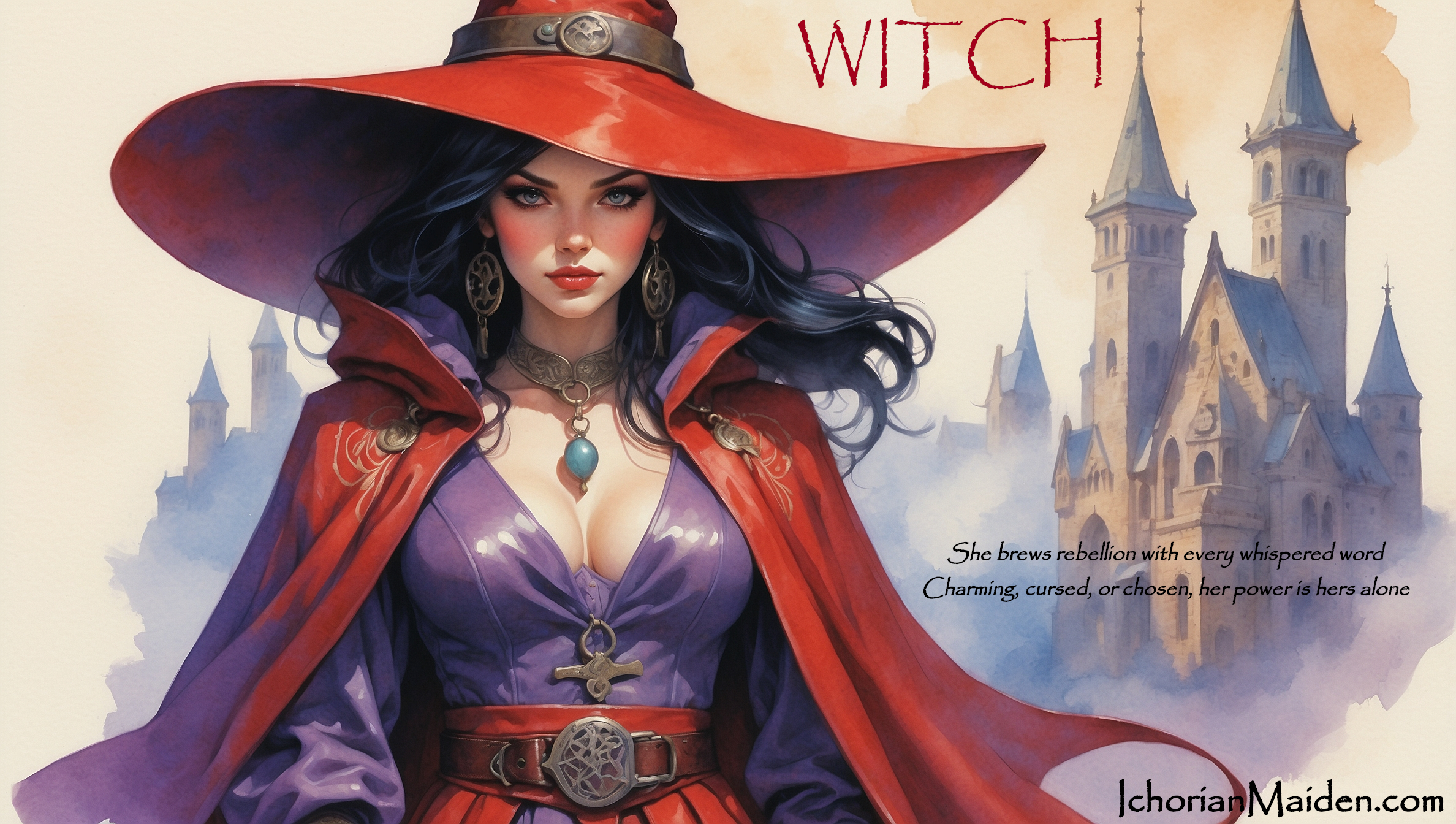 Character concept RPG and dnd ideas wallpaper images. A gallery of witches.